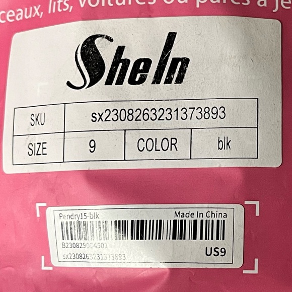 SHEIN Women’s Black & White Western Cowboy Boots Size 9 - BNWT - Picture 3 of 16